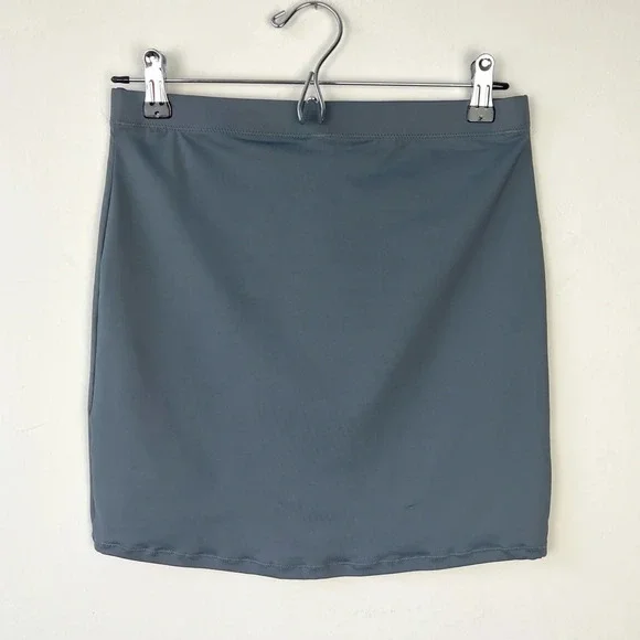 Skims Swim Tube Skirt Mini Gray