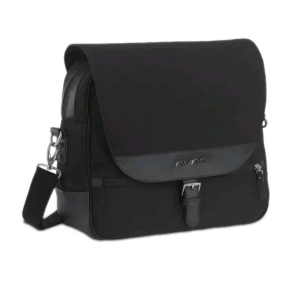 Nuna Unisex Black Diaper Bag/Backpack