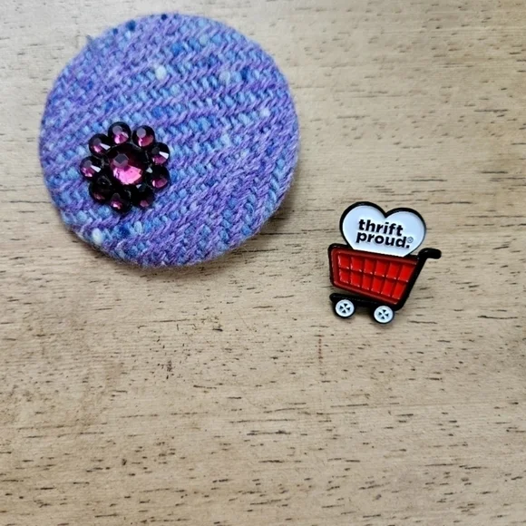 Brooch Killarney weavers and pin