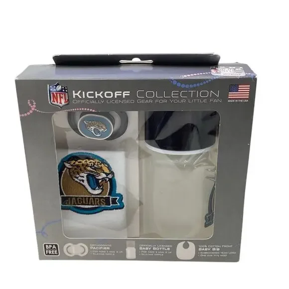 Jacksonville Jaguars NFL Baby Gift Set‎ Kickoff Collection Unisex