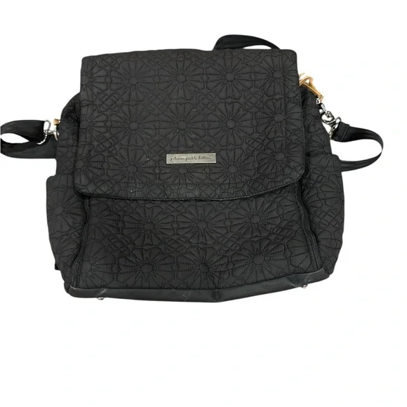Petunia pickle bottom Black Quilted Women's diaper Bag
