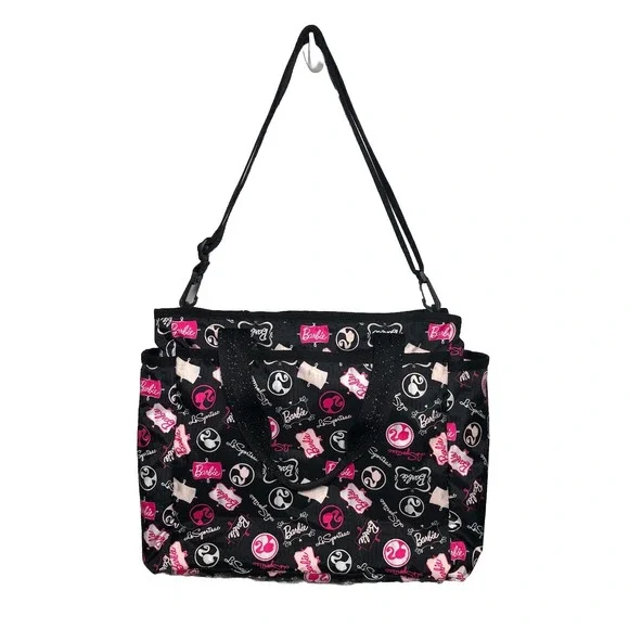 LeSportsac Barbie Sparkle Ryan Baby Bag Diaper‎ Bag Changing Pad 7532 K151 Black