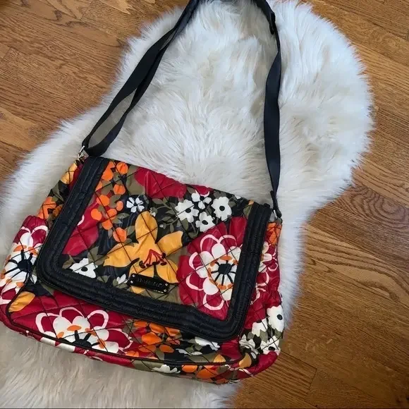 Vera Bradley crossbody satchel‎ diaper baby bag