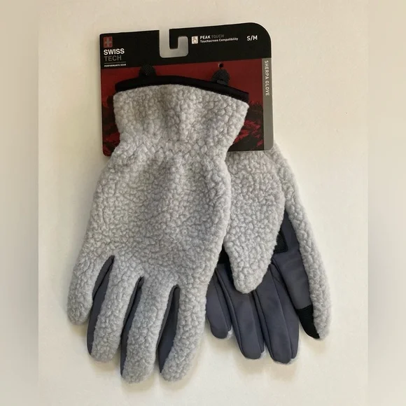 SWISS TECH | NEW Women’s Sherpa Gloves Touchscreen Compatibility
