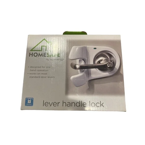 Homesafe Lever Handle Lock Child‎ Proofing by Summer Infant Brand New #30140