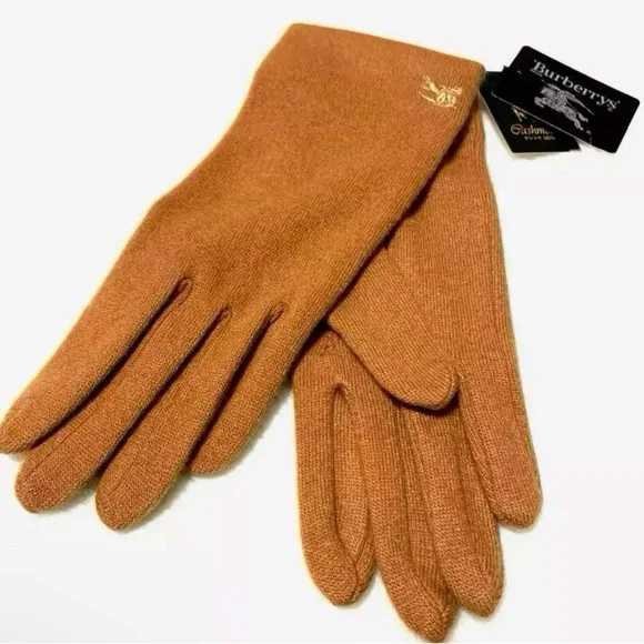 Burberry Cashmere Gloves- New w Tags