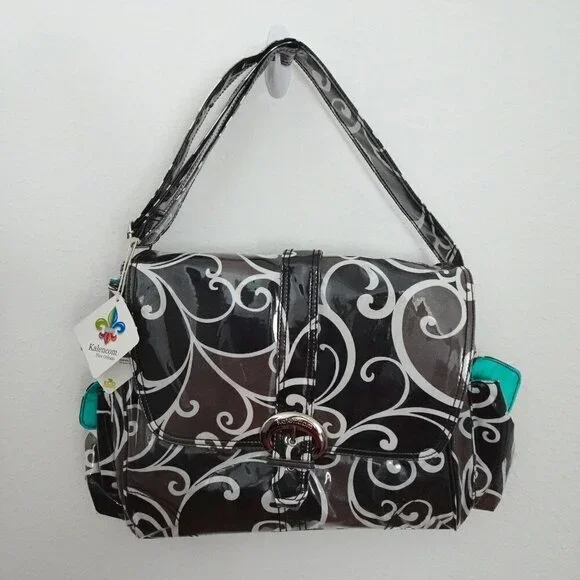 Kalencom Baby Diaper Bag + Bottle Bag Zip Pouch Changing Pad Accessories