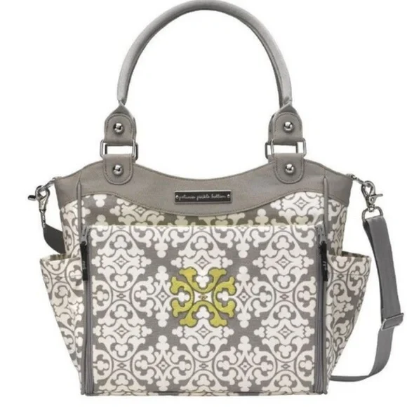 Petunia Pickle Bottom City Carryall Diaper Bag Breakfast in Berkshire MSRP $110