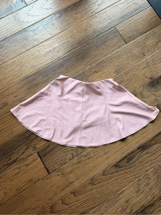 ALO Yoga Light Ballet Pink Airlift Down the Line Tennis Skirt