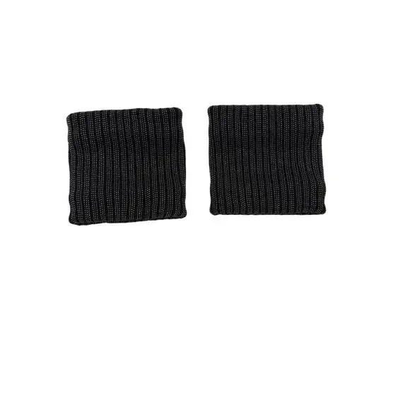 Women’s Brunello Cucinelli Small Black & Gray Beaded Wrist Cuffs