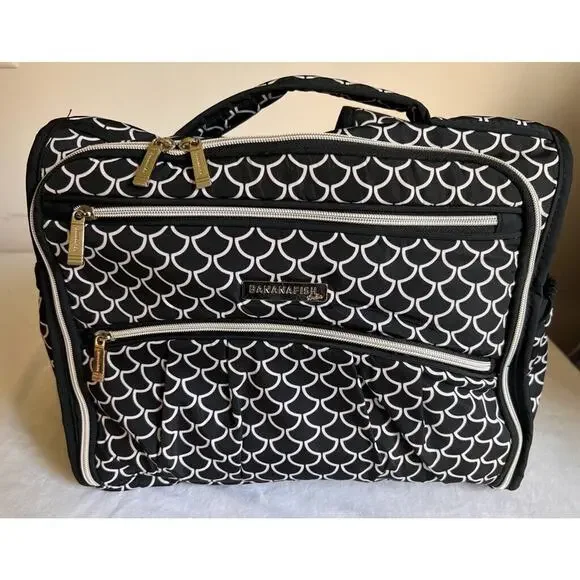 Bananafish Studio Womens Triple Go Convertible Duffle Diaper Bag Backpack