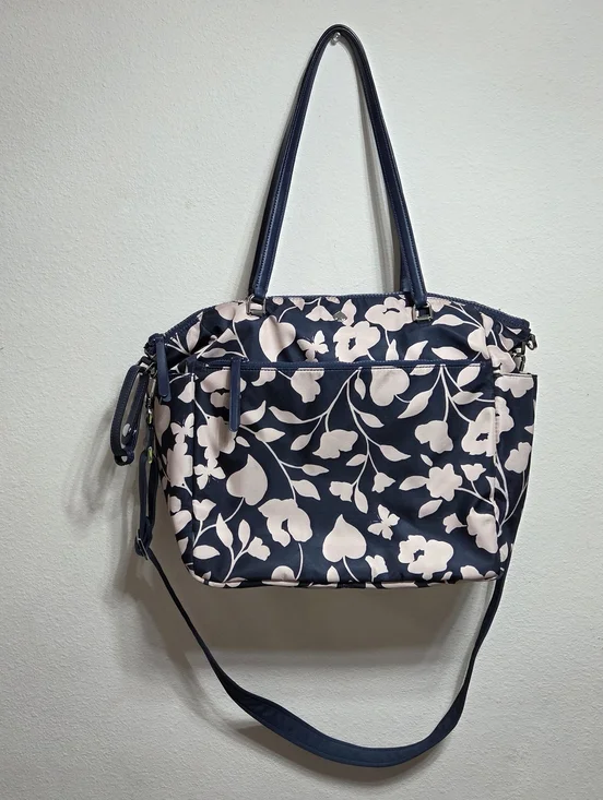 Kate Spade New York Jae Baby Nylon Diaper Bag with Changing Pad Garden Vine