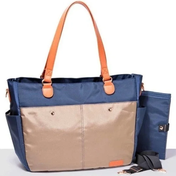 Gadikat‎ Diaper Bag - XL Devon Collection New England Blue