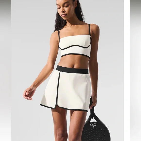 ALO Yoga Airbrush Streamline Tennis Skirt