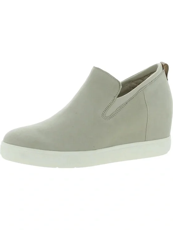 DR. SCHOLL'S Cream Slip On Wedge Shoes Size 11 Shooties Booties NEW $90 msrp
