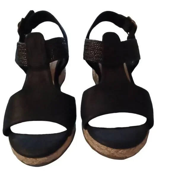 Women's Bella Vita Zayla Espadrille Wedge Sandals US6WW