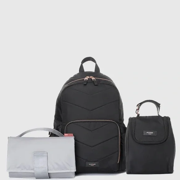 STORK SAK HERO QUILT BLACK backpack