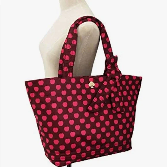 Kate Spade Red and Pink Tote