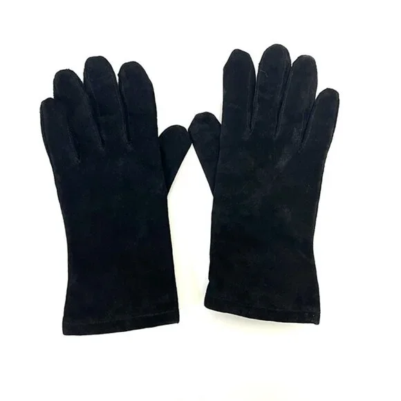 Women’s Grandoe Suede‎ Gloves Sz M Lined Driving Gloves Preppy Classy Retro