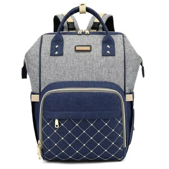 Diaper Bag Backpack Waterproof Baby Bag with Insulated Pockets Stroller Straps
