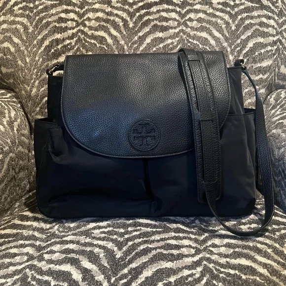Tory Burch Thea Nylon Messenger Diaper Bag