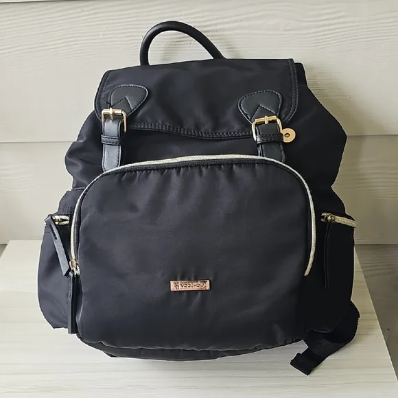 Stylish Black Baby Bag Tote - Versatile Women’s Bag
