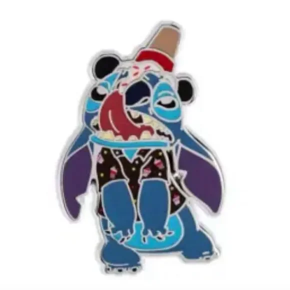 Stitch Attacks Snacks - Mystery Pouch - Stitch with Ice Cream .