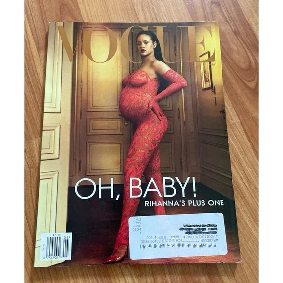 Vogue Magazine‎ Oh, Baby Rihanna's Plus One May 2022