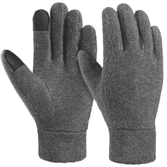 Unisex Winter Gloves Touchscreen Thermal Polar Fleece Warm Glove