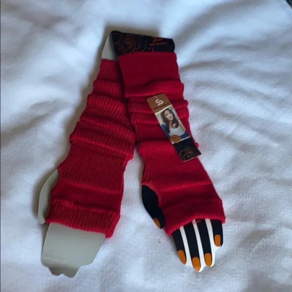 SALE 2/$27 Mix/Match New Red Stretch Arm Warmers