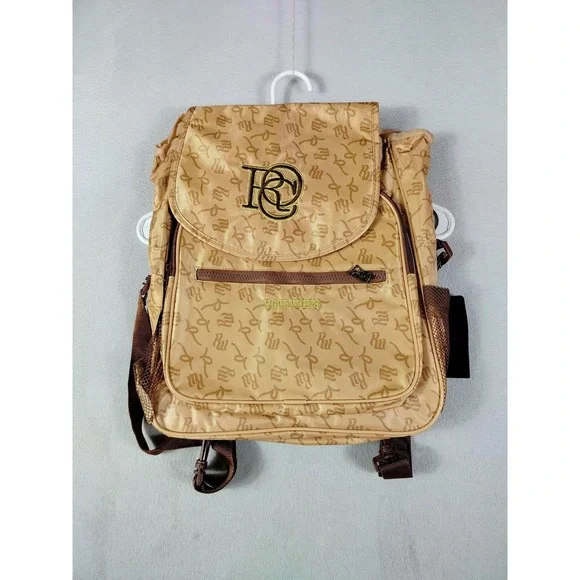Rocawear Beige 16in Backpack Soft Case‎ Adjustable Straps Unisex Daypack Bag