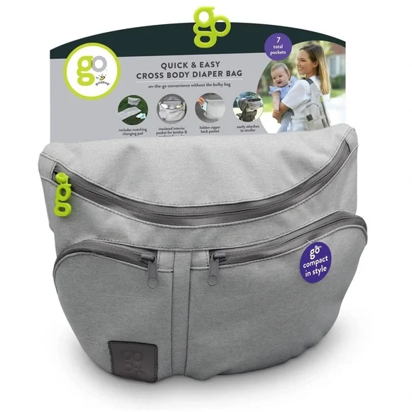 GO goldbug quick easy, Crossbody diaper bag