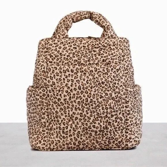 BEIS Elsa x Hosk Quilted Diaper Baby Tote Backpack Play Date Wild Child New