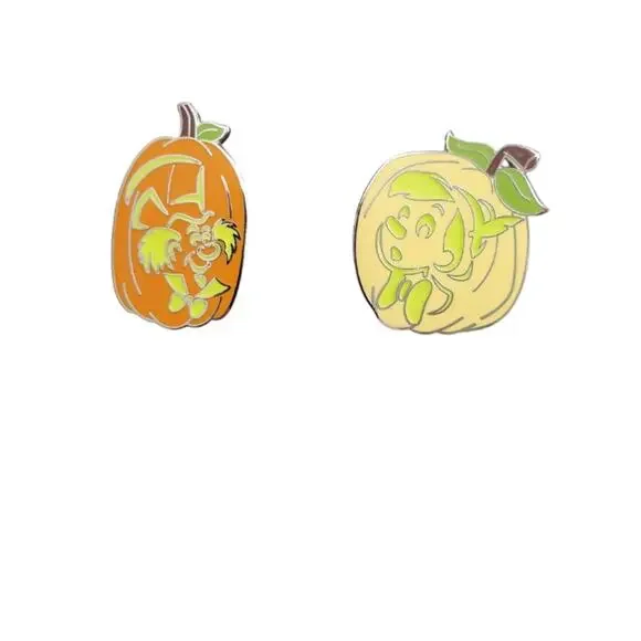Disney Parks 2019 Pins Not So Scary Halloween Mad Hatter and Pinocchio