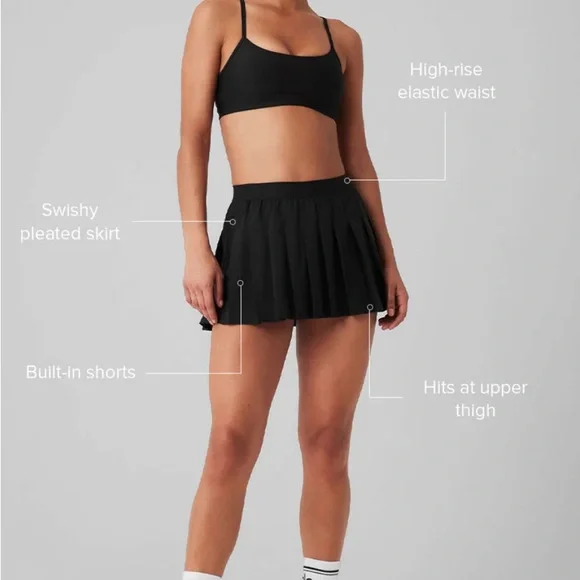 Alo Varsity Tennis Skirt