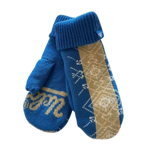 Adidas UCLA Vintage Knitted Mittens