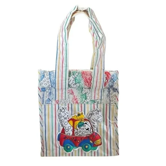 Vinyl Gerber RARE Vintage Baby Diaper Bottle Bag