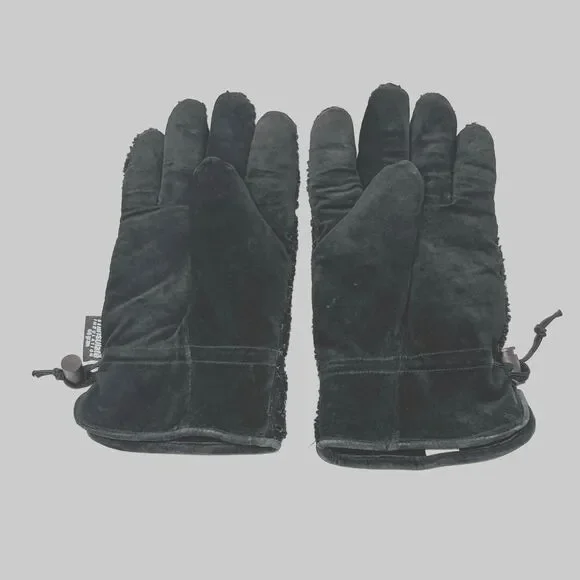 Lauer Thinsulate Insulation 40 gram Womens Gloves Large Suede‎ Chenille Lined