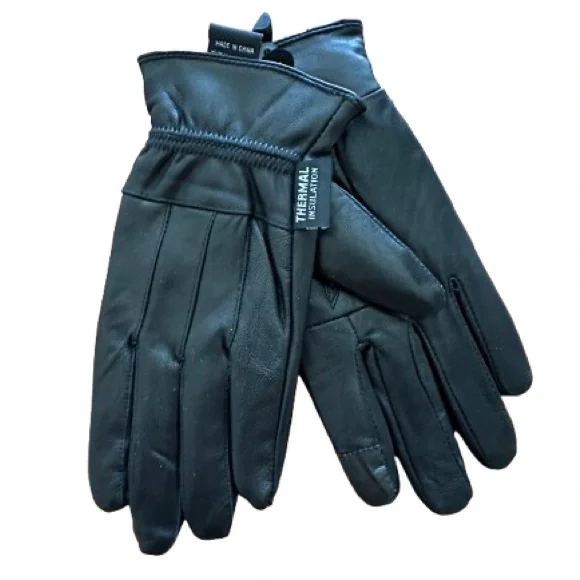 New Alpine Swiss Women’s Dressy Gloves 100% Leather Thermal Insulation, Sz M.