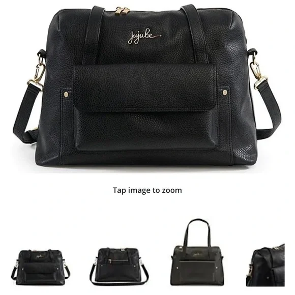 Wherever Weekender Faux Pebbled Leather Diaper Bag