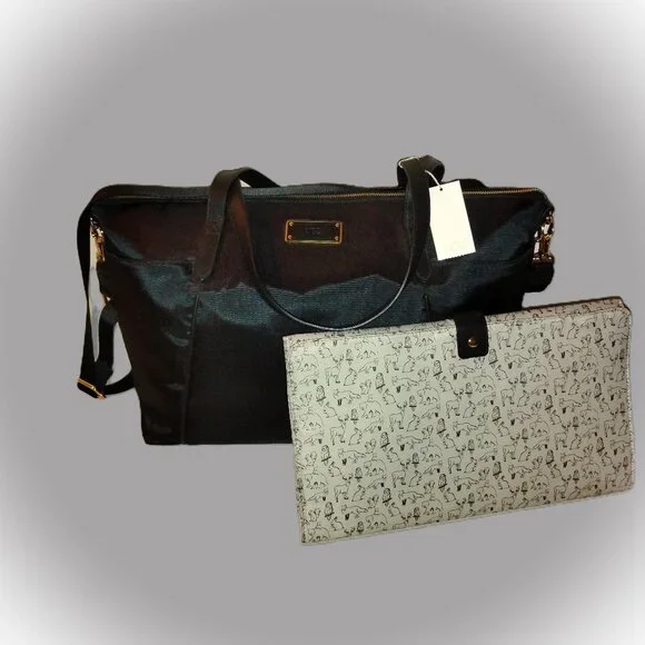 UGG Australia Black Lara Baby Bag