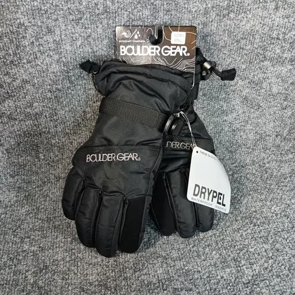 Boulder‎ Gear Board Gloves Women Small Black Ski Snowboard Waterproof Drypel