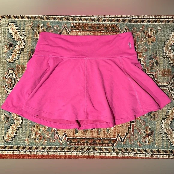 Tonic Pink Varsity Tennis Mini Skirt