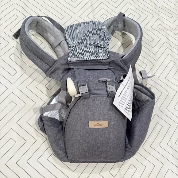 NWT Bear Baby Grey 6-in-1