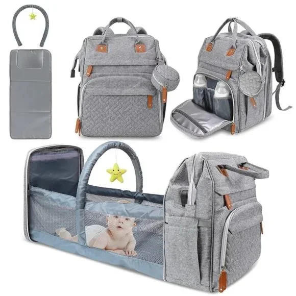 Multifunctional diaper backpack, Baby Shower Gifts