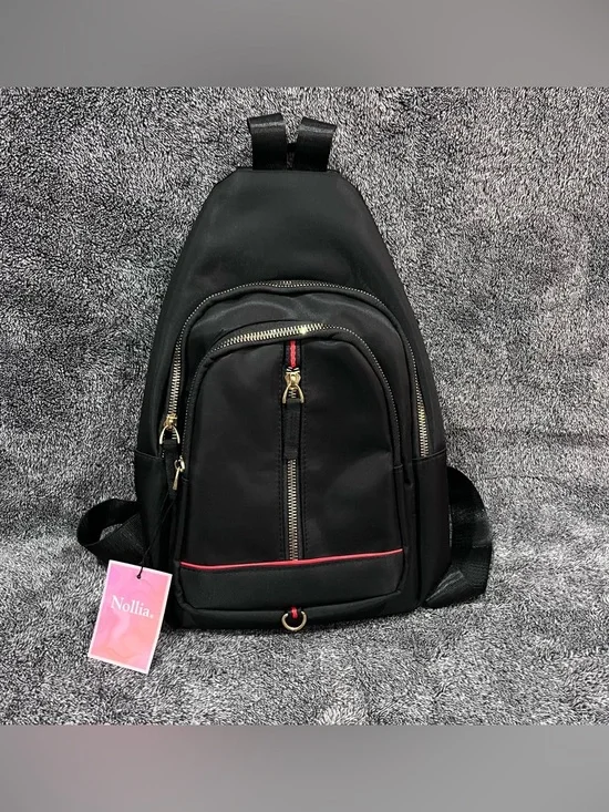 Nollia Mini nylon black Backpack