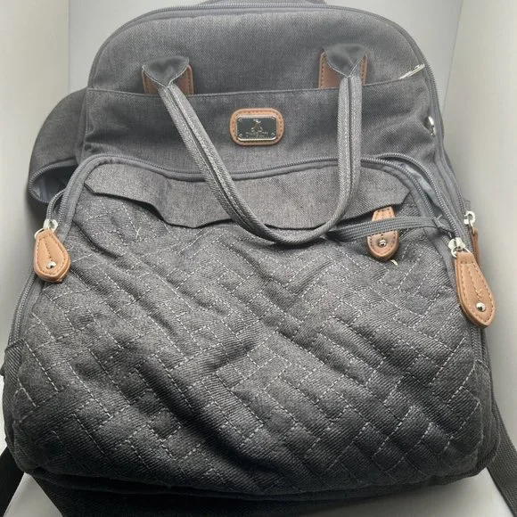 Dikaslon Diaper Bag Backpack Gray GR41