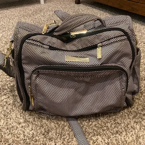 Jujube Queen of the Nile Diaper Bag with added accessory bag