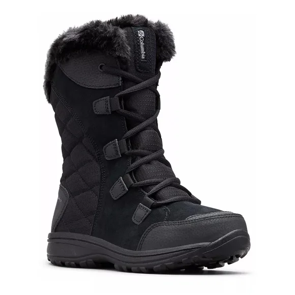 Columbia Women's Black Ice Maiden II Insulated Winter Boots Size 7