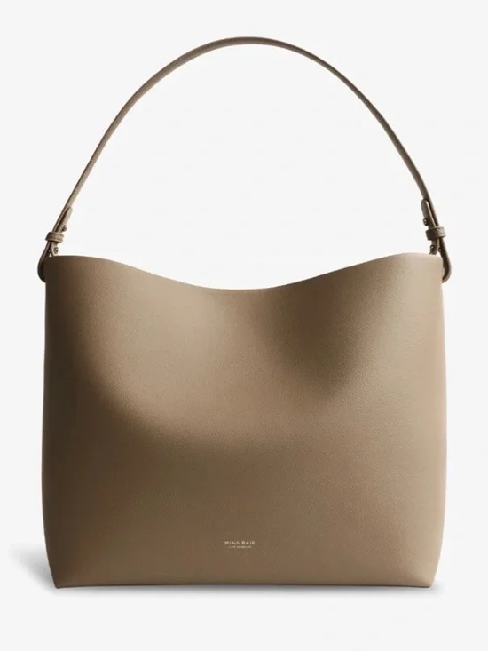 Harlow Midi Mina Baie Diaper Bag in Teddy